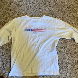 Harley Davidson long sleeve graphic tshirt  Y2K vintage